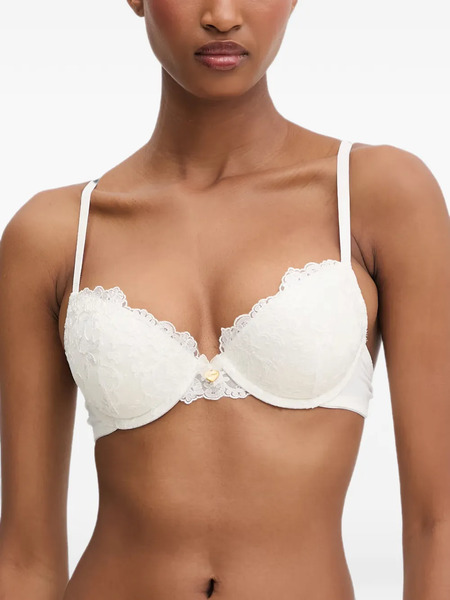  Twinset Lace-trim Underwired Bra - Blanco 