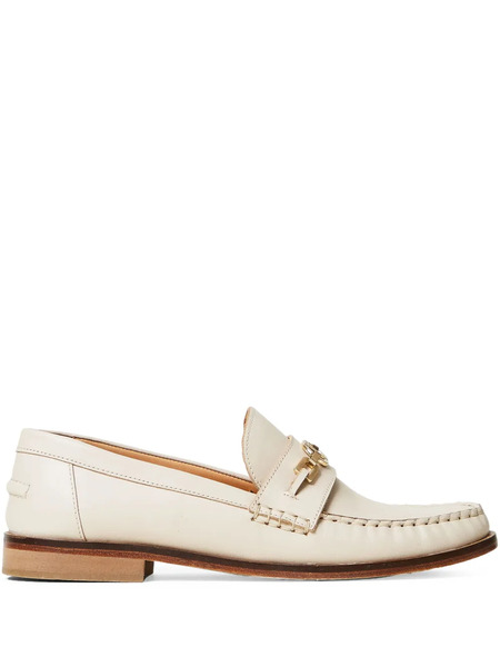  Twinset Mocasines Oval T - Blanco 
