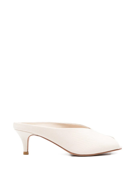  Twinset Mules Con Tacón - Neutro 