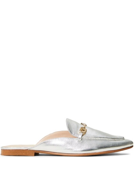  Twinset Mules Oval T - Gris 