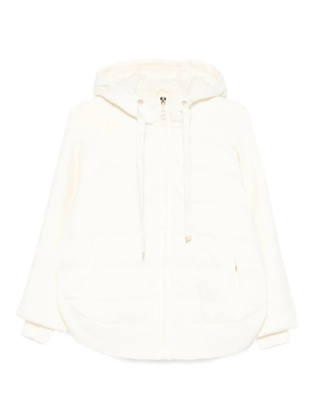  Twinset Plumífero Con Botones - Neutro 