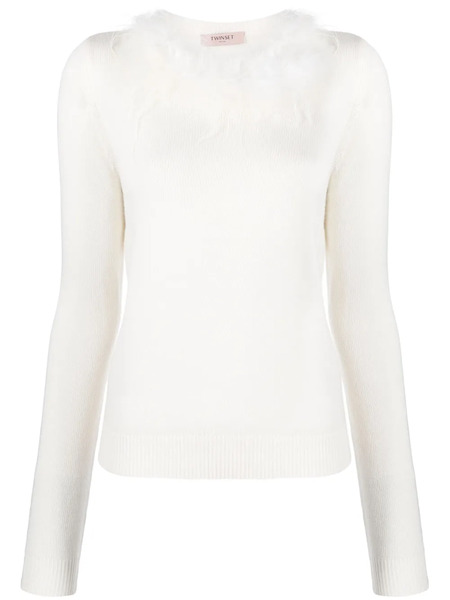  Twinset Top De Punto - Blanco 
