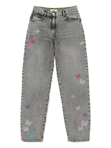  Twinset Vaqueros Myfo Bordados - Gris 