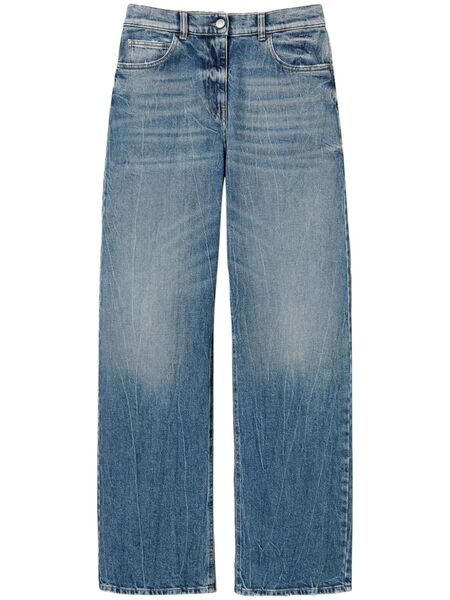  Twinset Vaqueros Rectos - Azul 
