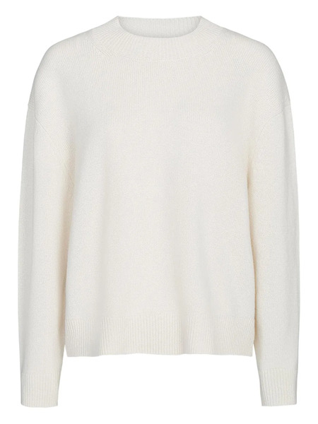  Twp Jersey Con Cuello Redondo - Blanco 