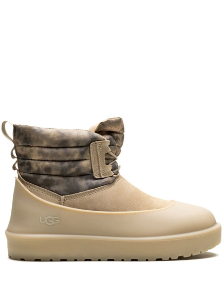  Ugg Botas Classic Mini Lace Wea Smokescreen Mustard Seed - Neutro 
