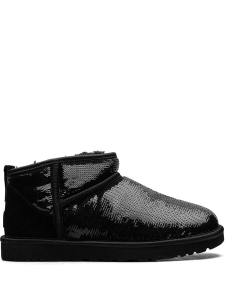  Ugg Botas Classic Ultra Mini Mirror Ball Black - Negro 
