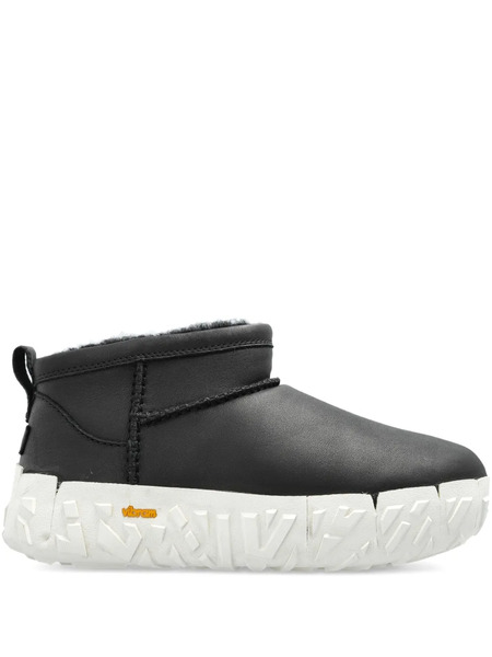  Ugg Botas Classic Ultra Mini Wrap Tech - Negro 
