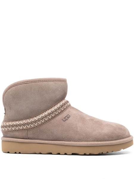  Ugg Botas Crescent Mini - Neutro 