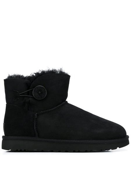  Ugg Botas Mini Bailey Button Ii - Negro 
