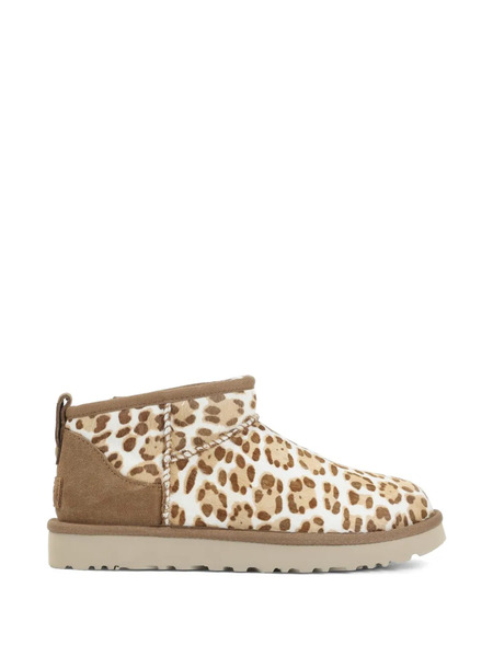  Ugg Botas Mini Con Estampado De Leopardo - Neutro 