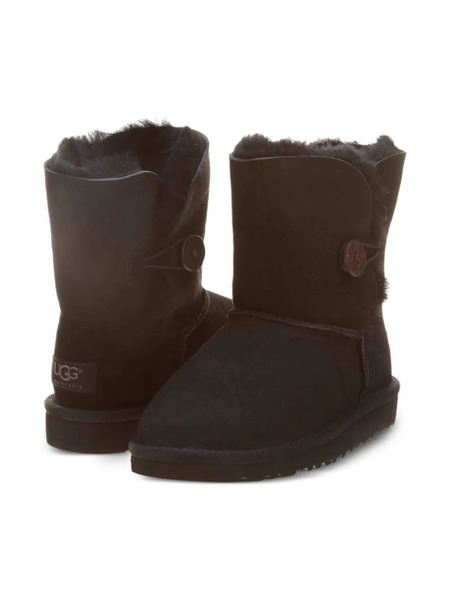  Ugg Kids Botas Bailey Button Black - Negro 