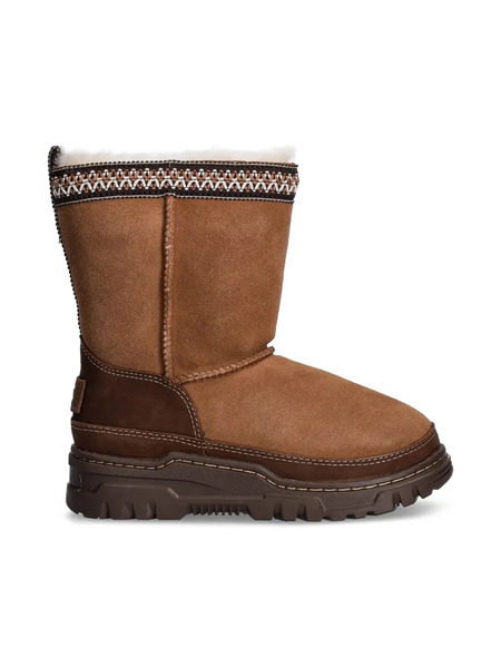  Ugg Kids Botas Classic Short Trailgazer - Marrón 