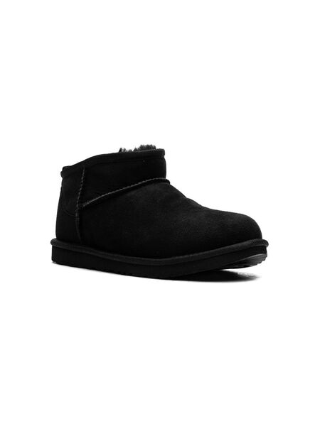  Ugg Kids Botas Classic Ultra Mini Chestnut - Negro 