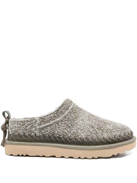  Ugg Mules Classic Micro Biarritz Planos - Verde 