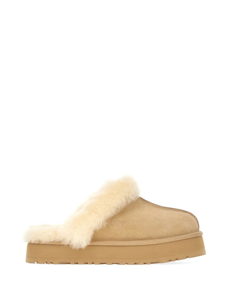  Ugg Mules Disquette Con Ribete - Neutro 