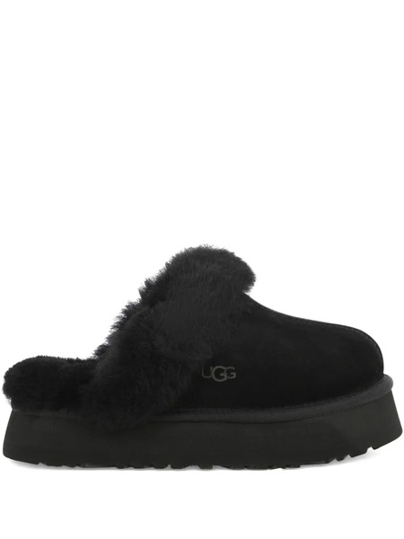  Ugg Mules Disquette De Ante - Negro 