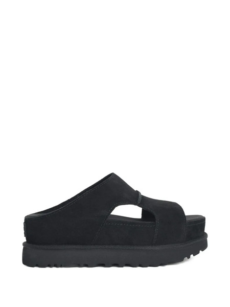  Ugg Sandalias Con Puntera Abierta - Negro 