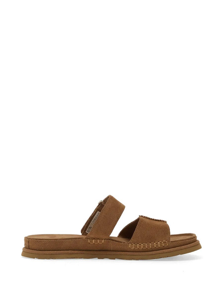  Ugg Sandalias Goldengaze Con Cierre Autoadherente - Marrón 