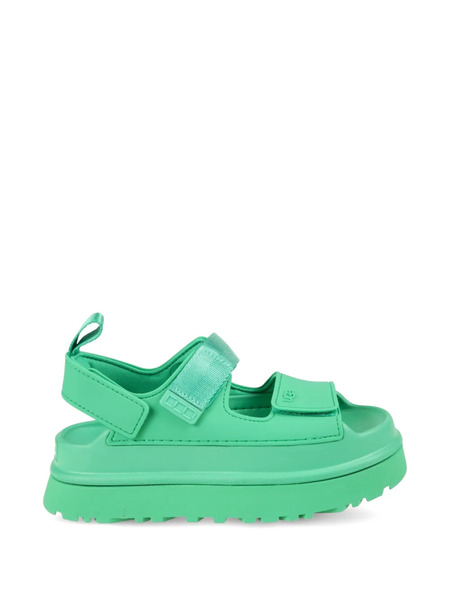  Ugg Sandalias Goldenglow Con Cierre Autoadherente - Verde 
