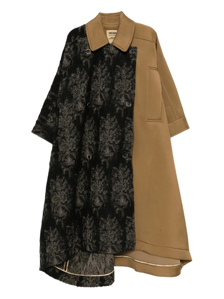  Uma Wang Abrigo Canopy - Negro 