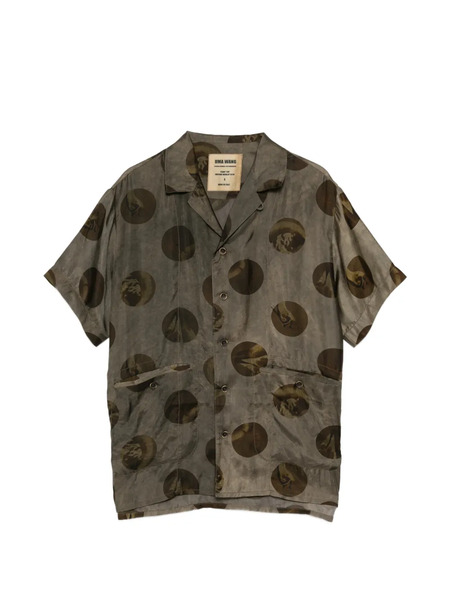  Uma Wang Camisa Terry - Marrón 