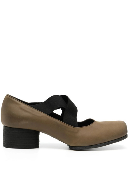  Uma Wang High Ballet Shoes - Marrón 