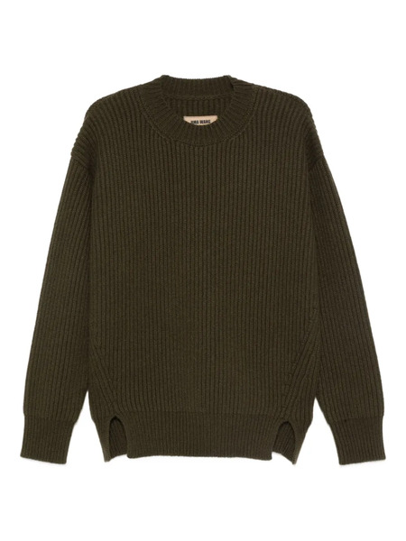  Uma Wang Jersey De Canalé - Verde 