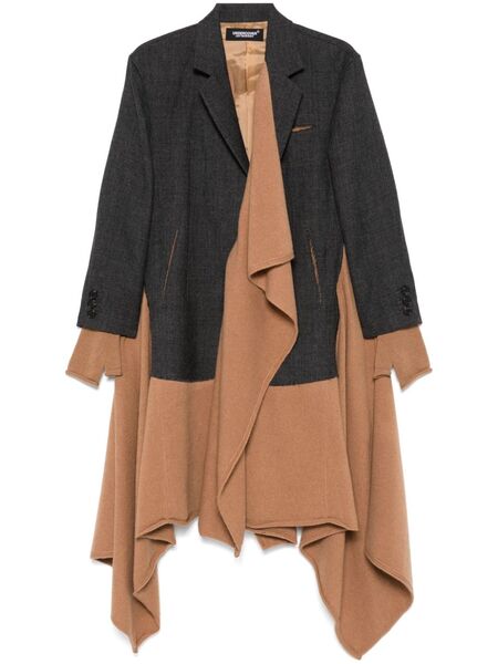  Undercover Abrigo Liso - Gris 