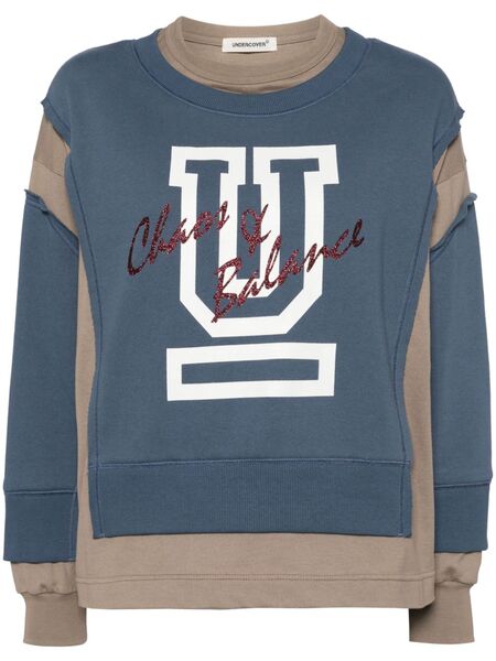  Undercover Camiseta Con Paneles En Contraste - Azul 