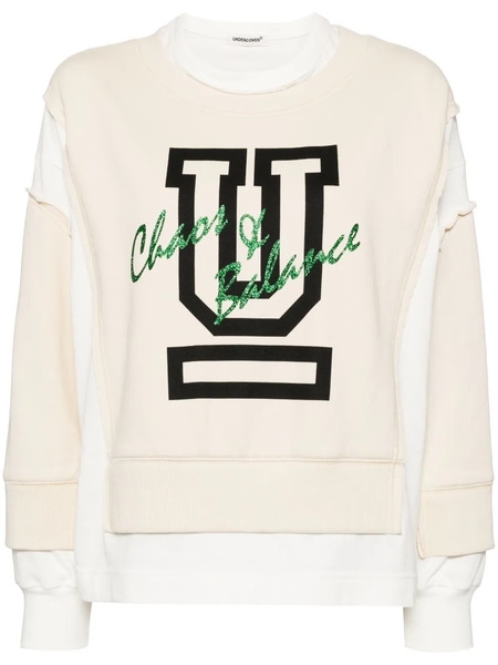  Undercover Camiseta Con Paneles En Contraste - Blanco 