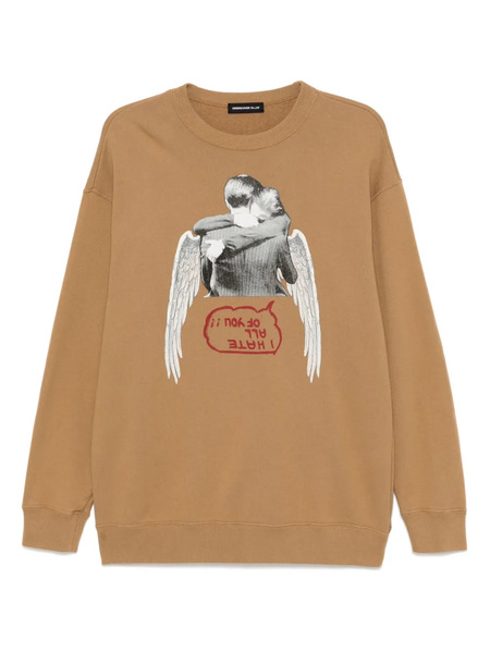  Undercover Sudadera Estampada - Marrón 