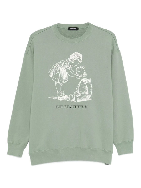  Undercover Sudadera Estampada - Verde 