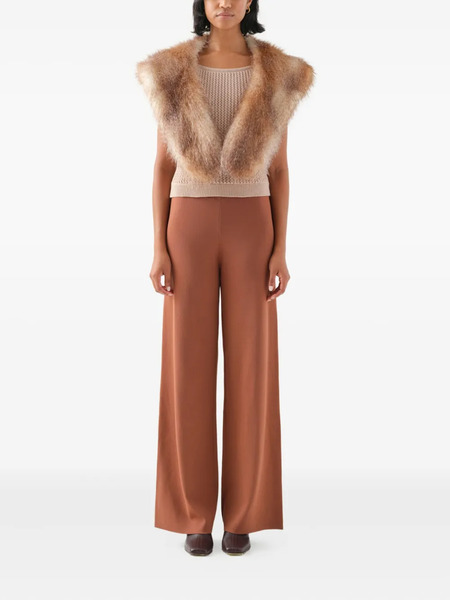  Unreal Fur Abrigo De Pelo Artificial - Neutro 