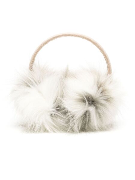  Unreal Fur Orejeras De Pelo Artificial - Neutro 