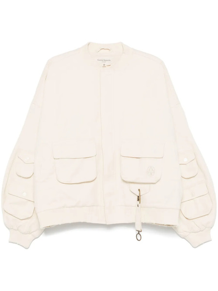  Untitled Artworks Chaqueta Bómber Washed Cargo - Neutro 