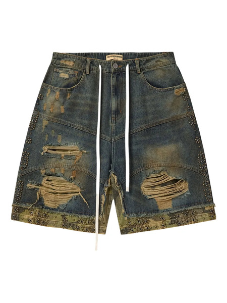  Vale Pantalones Vaqueros Cortos Sports Div - Azul 
