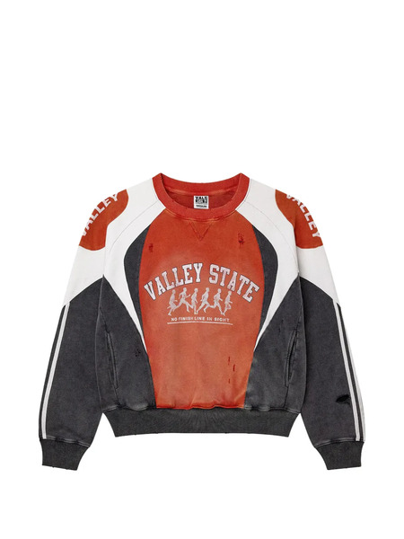  Vale Sudadera Techwood Con Paneles - Naranja 