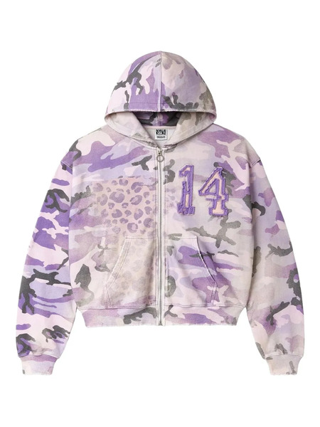  Vale Sudadera Wayne Con Capucha - Morado 