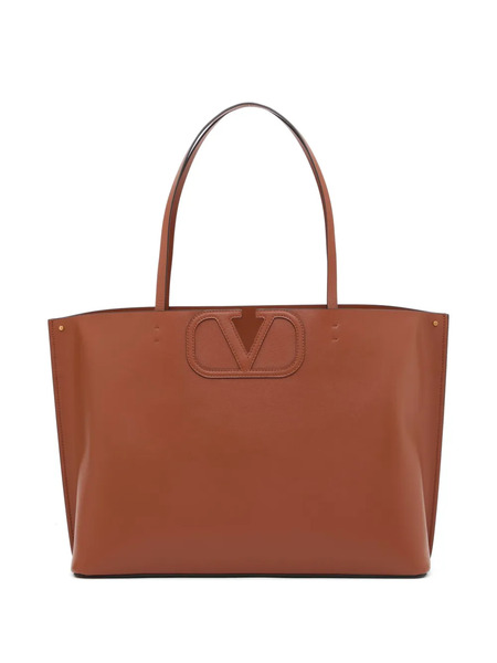  Valentino Garavani Bolso Shopper Fill Me - Marrón 