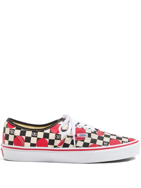  Valentino Garavani Zapatillas Bajas Vlogo Con Motivo De Lunares De Valentino Garavani X Vans - Neutro 