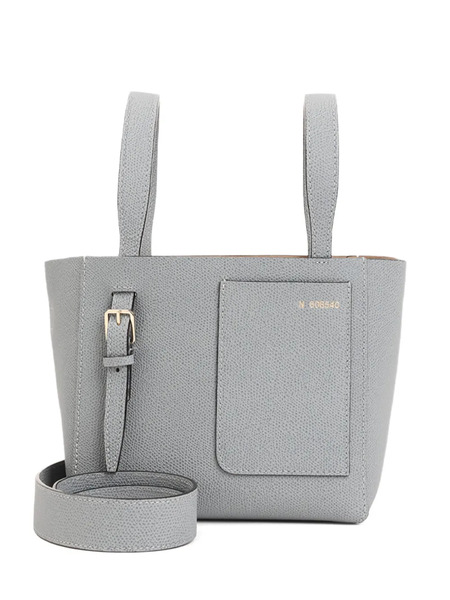  Valextra Bolso Shopper Mini - Azul 