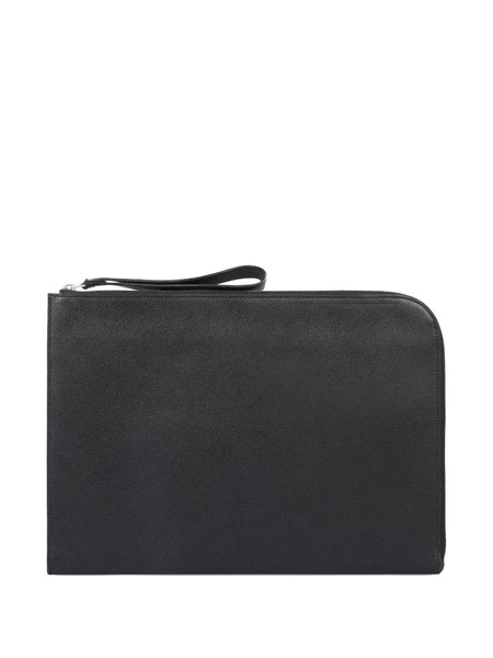  Valextra Cartera De Piel - Negro 