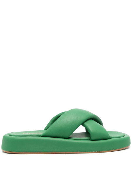  Vamsko Sandalias Pillow - Verde 