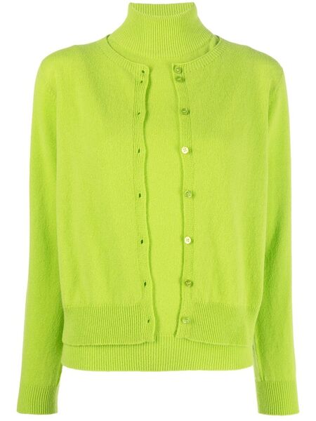  Vanisè Cárdigan De Punto Con Botones - Verde 