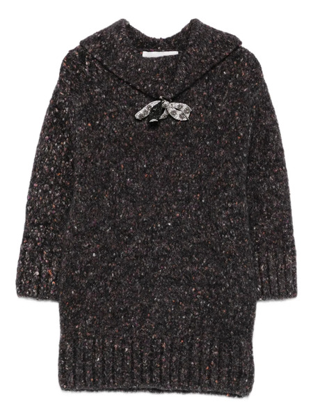  Vanisè Jersey Con Cuello Redondo - Negro 