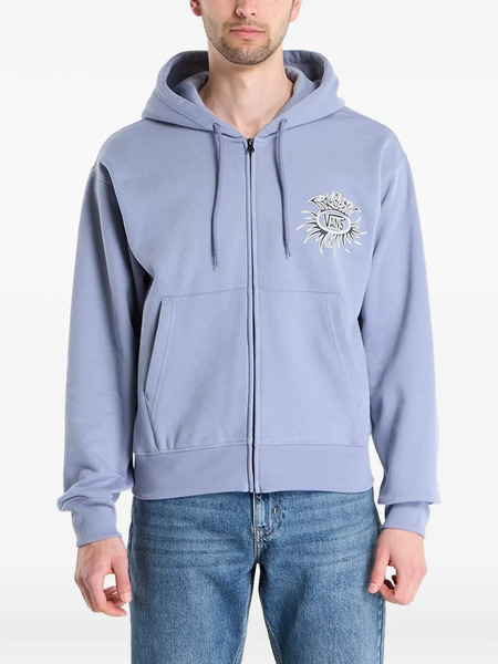  Vans Sudadera Con Capucha Y Logo - Azul 