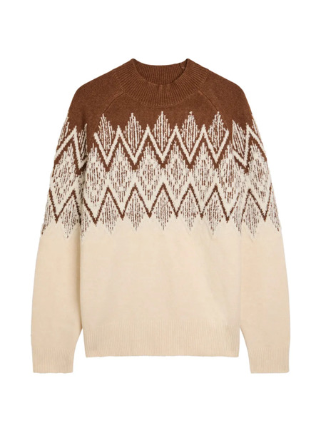  Varley Jersey Siren 2.0 Fair Isle - Neutro 