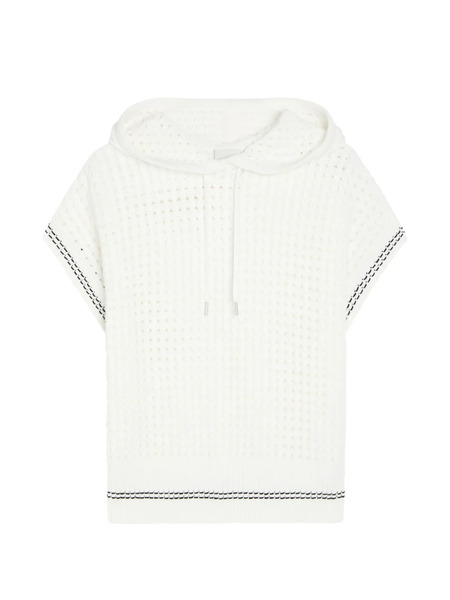  Varley Sudadera Vittoria Con Capucha - Blanco 
