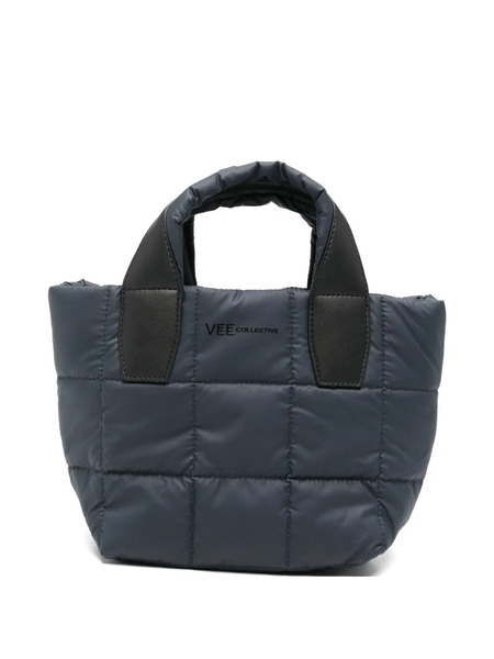  Veecollective Mini Porter Quilted Tote Bag - Azul 